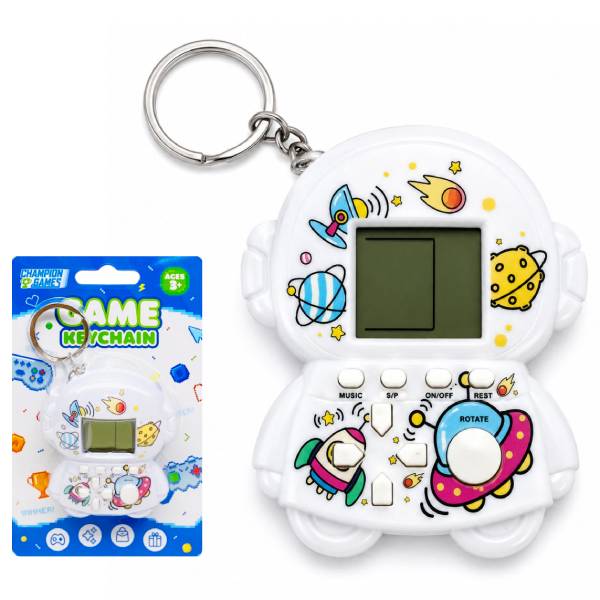 Móc Khóa Trò Chơi Điện Tử Phi Hành Gia - Champion Games MUL/CPG007 - Màu Trắng