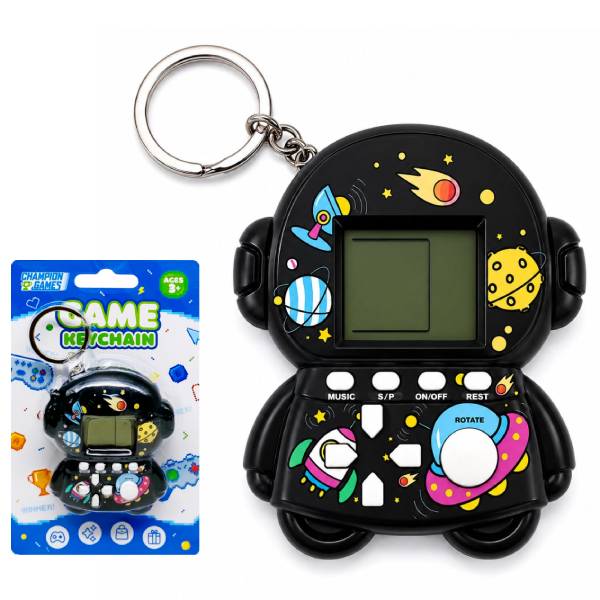 Móc Khóa Trò Chơi Điện Tử Phi Hành Gia - Champion Games MUL/CPG007 - Màu Đen