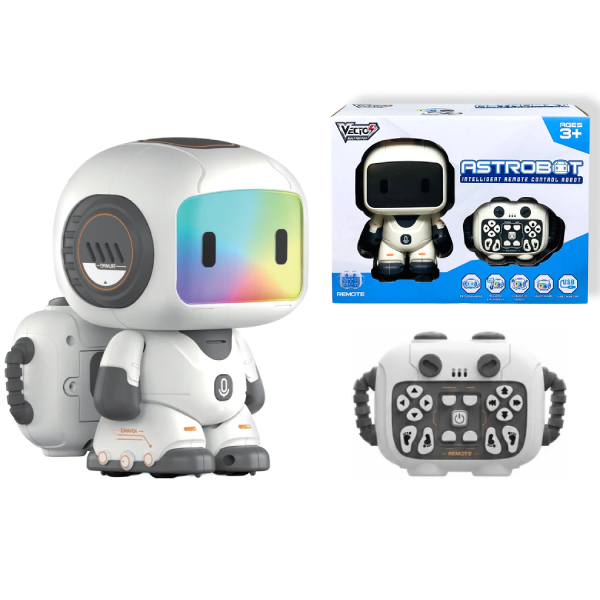 Đồ Chơi Robot Astrobot Thông Minh Điều Khiển Từ Xa - Vecto VT151S - Màu Xám