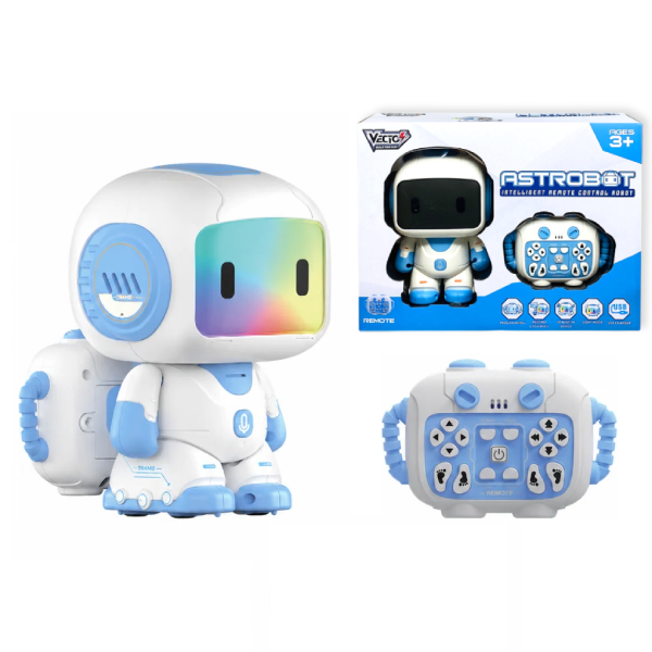 Đồ Chơi Robot Astrobot Thông Minh Điều Khiển Từ Xa - Vecto VT152S - Màu Xanh