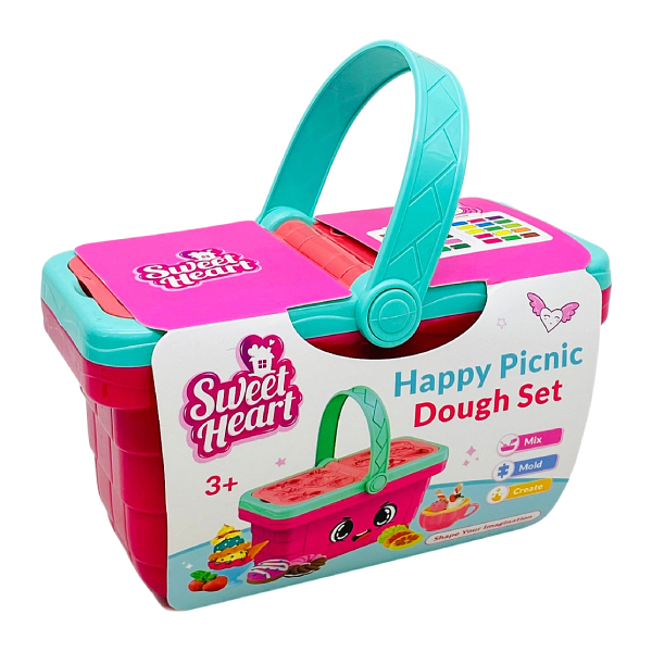 Đồ Chơi Bộ Bột Nặn Tiệc Picnic Sắc Màu - Sweet Heart SH39829