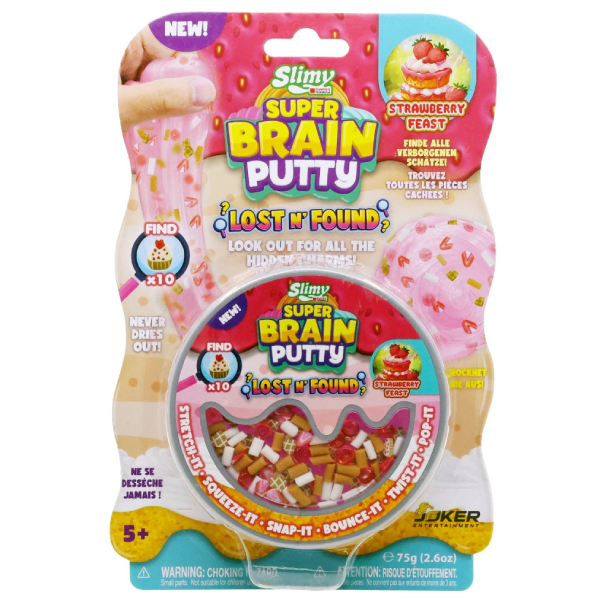Đồ Chơi Slimy Putty Dâu Hồng Ngọt Ngào 75g - Slimy 20280630/34302/PK