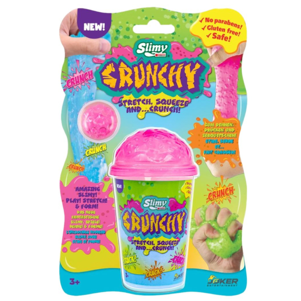 Đồ Chơi Slimy Vui Nhộn Crunchy - Slimy 20280630/33470A/PK - Màu Hồng