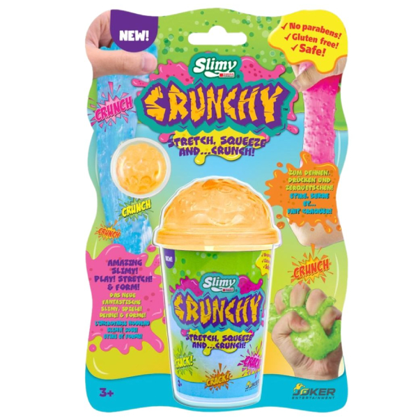Đồ Chơi Slimy Vui Nhộn Crunchy - Slimy 20280630/33470A/OR - Màu Cam