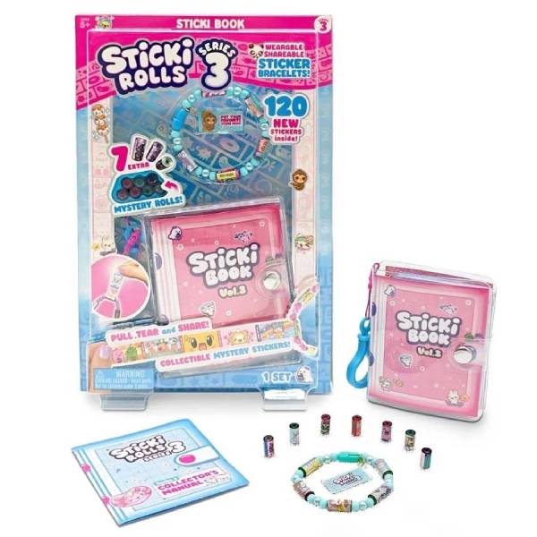 Đồ Chơi Bộ Sưu Tập DIY Sticki Rolls S3 Kèm Sổ Tay - Other Girl Brands SR2013