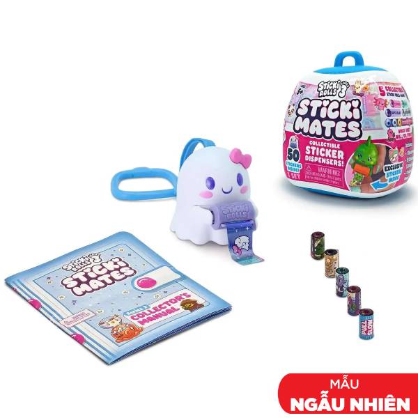 Đồ Chơi Sticki Mates S3 - Nhãn Dán Kết Hợp Trang Trí Balo - Other Girl Brands SR8003CDU-24