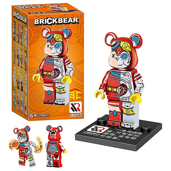 Đồ Chơi Lắp Ráp Mô Hình Gấu Bearbrick - Xiaogeban Block 1063-3