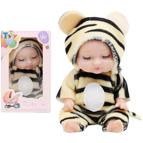 Búp Bê Bé Gái Đang Ngủ - ToTy LD22 - Bé Hổ Vàng
