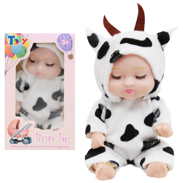 Búp Bê Bé Gái Đang Ngủ - ToTy LD22 - Bé Bò Sữa