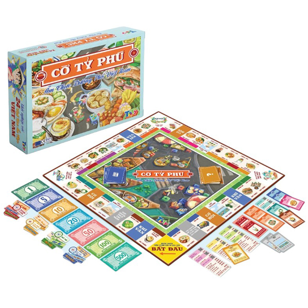 Cờ Tỷ Phú - Ẩm Thực Đường Phố Việt Nam - ToTy TB03