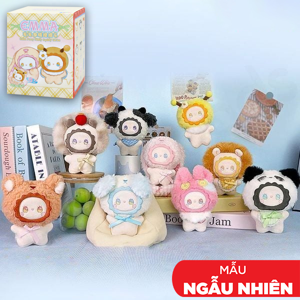 Đồ Chơi Blindbox Thú Bông Emma - Fuzzy Family Squishy - ToTy RE78 (Sản Phẩm Bên Trong Là Ngẫu Nhiên)