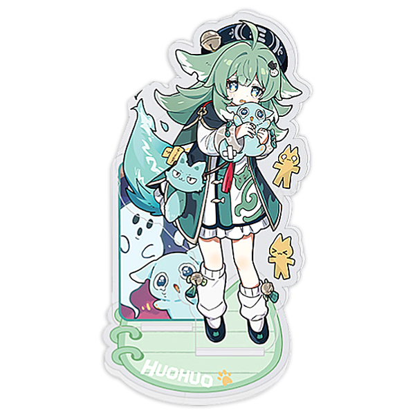 Tấm Trang Trí Honkai Star Rail - Chibi Cat - Nullset - miHoYo NH13 - HuoHuo