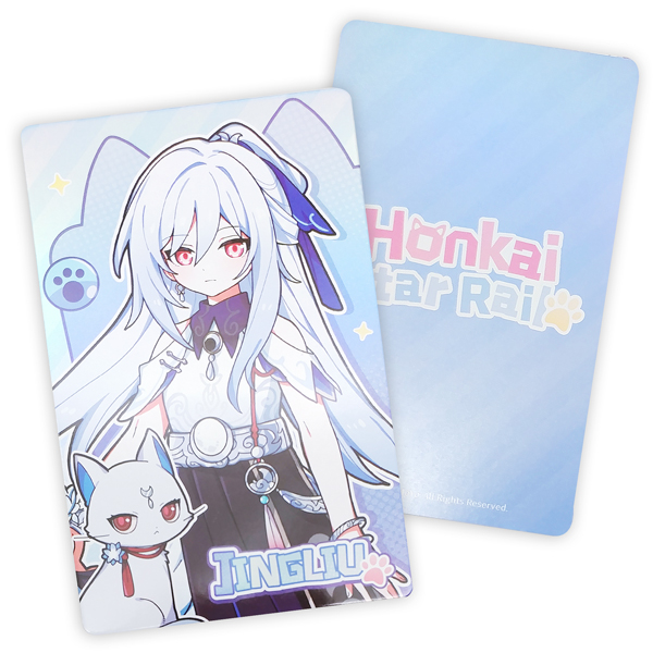 Tấm Trang Trí Honkai Star Rail - Chibi Cat - Nullset - ToTy NH14 - Jingliu
