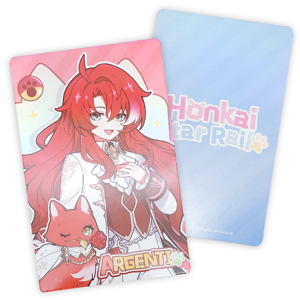 Tấm Trang Trí Honkai Star Rail - Chibi Cat - Nullset - ToTy NH14 - Argent