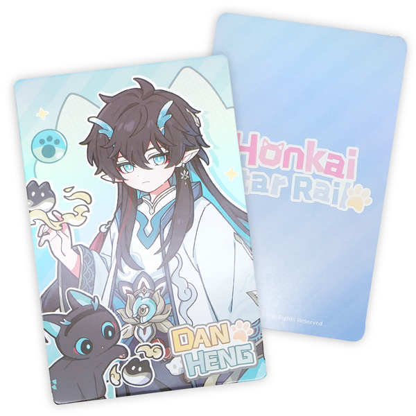 Tấm Trang Trí Honkai Star Rail - Chibi Cat - Nullset - ToTy NH14 - Luocha