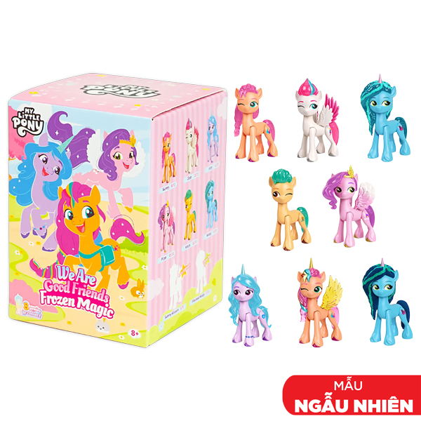 Đồ Chơi Mô Hình My Little Pony - We Are Good Friends Frozen Magic - Dinosaw DP13 (Mẫu Sản Phẩm Bên Trong Là Ngẫu Nhiên)