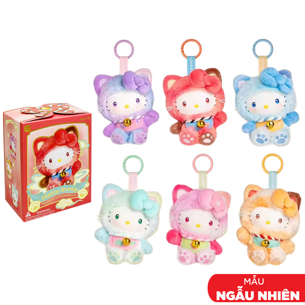 Blindbox Móc Treo Thú Bông Hello Kitty - Meow Blessing Series - Moetch MP12