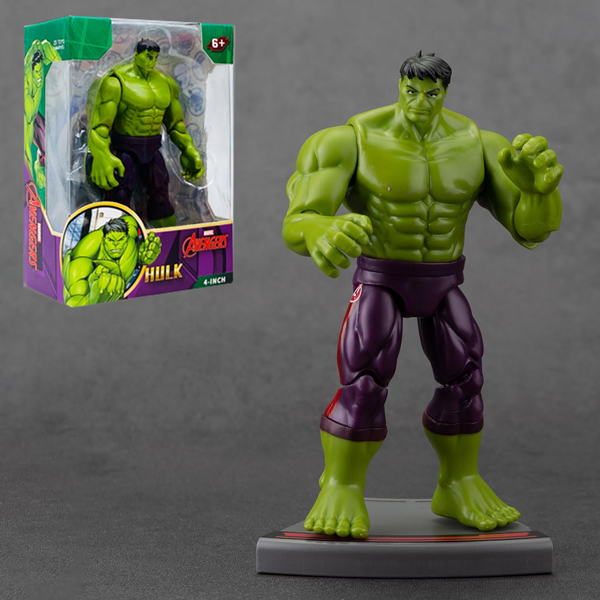 Đồ Chơi Mô Hình Marvel - Avengers - Hulk 4 Inch - ZD Toys ZC14