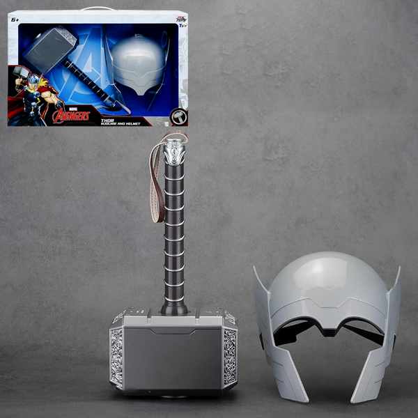 Đồ Chơi Mô Hình Marvel - Role Play - Thor's Mask And Hammer Set - ZD Toys ZC18