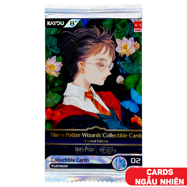 Card Bo Góc Harry Potter - Wizards - Eternal Edition - Kayou KH04 (4-5 Cards Ngẫu Nhiên)
