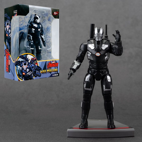 Đồ Chơi Mô Hình Marvel - Avengers - War Machine 4 Inch - ZD Toys ZC28