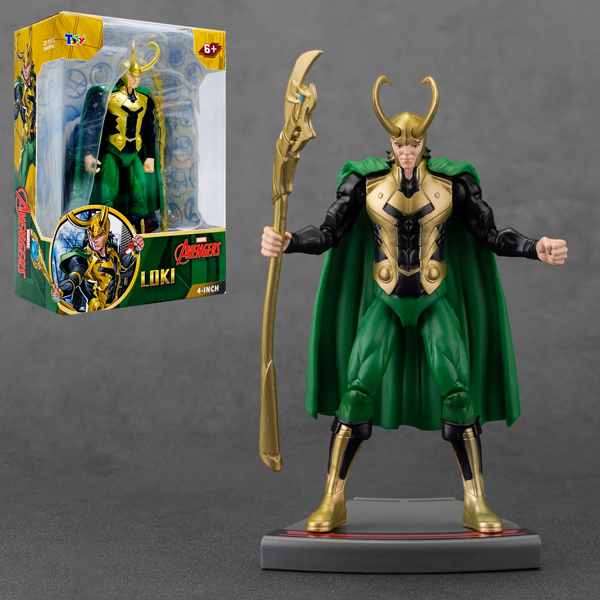 Đồ Chơi Mô Hình Marvel - Avengers - Loki 4 Inch - ZD Toys ZC30