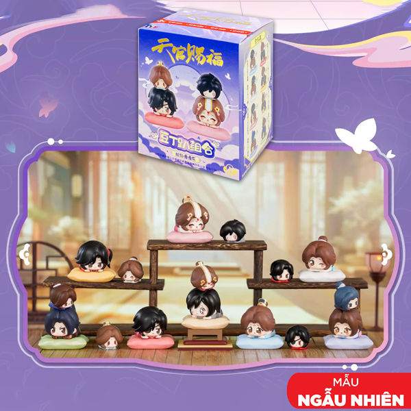 Blindbox Đồ Chơi Mô Hình Thiên Quan Tứ Phúc - Tiny Prone Position Set Super Q-Topping - Allforplay RT06