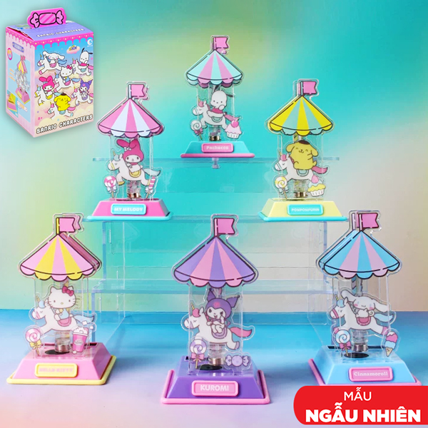 Blindbox Đồ Chơi Mô Hình Sanrio Characters - Merry Go-Round Series - Nullset NS25