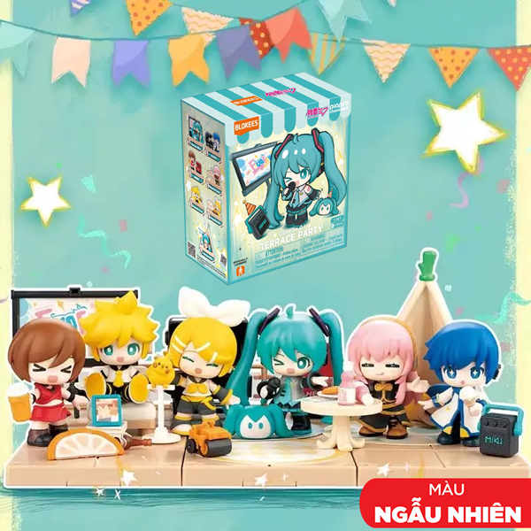 Blindbox Đồ Chơi Lắp Ráp Mô Hình Hatsune Miku - VB01 - Terrace Party - Blokees EK08