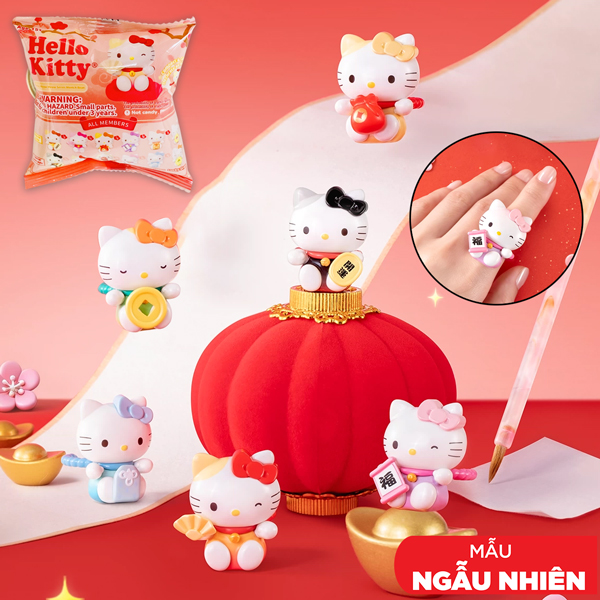 Blindbox Đồ Chơi Mô Hình Hello Kitty - Lucky Meow Meow Series - Moetch MB37