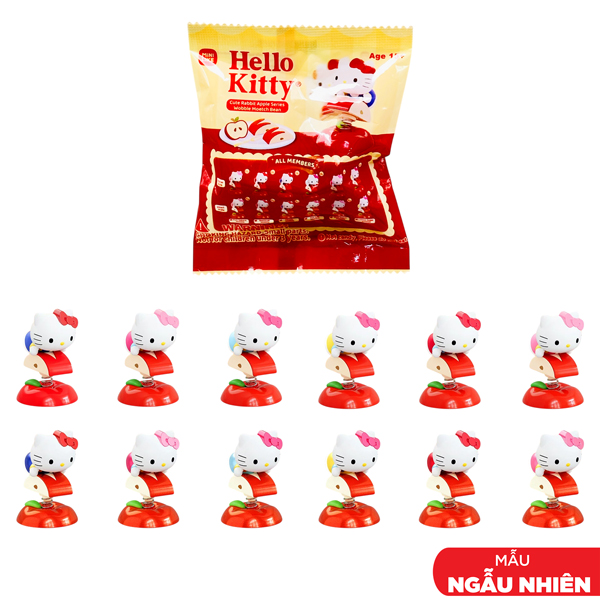 Blindbox Mô Hình Hello Kitty - Cute Bunny Apple Series Wobble - Moetch MB40