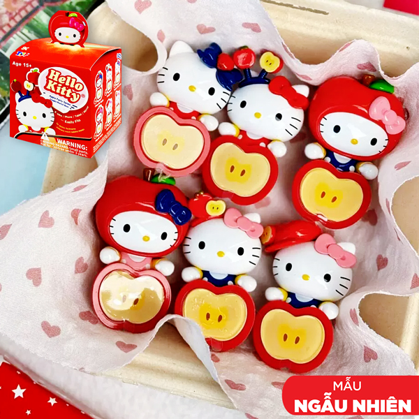 Blindbox Mô Hình Hello Kitty - Apple Party Series Snuggle - Moetch MB42