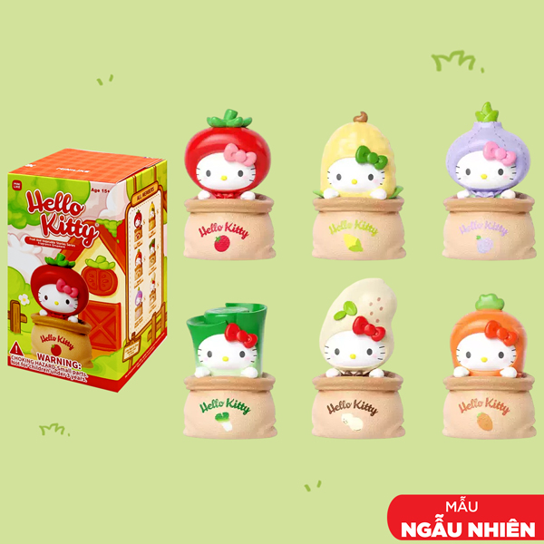 Blindbox Mô Hình Hello Kitty - Fruit And Vegetable Stories Series - Fragrance Ornament - Moetch MA10