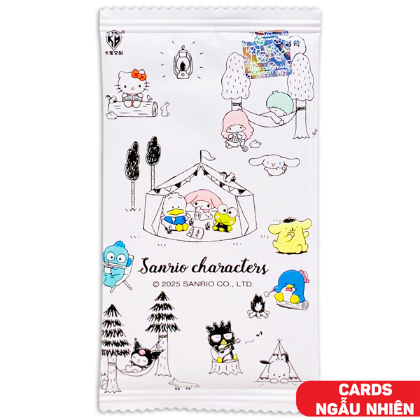 Card Bo Góc Sanrio Characters - Series 2 V10 - Kabao BS25 (3 Cards Ngẫu Nhiên/Túi)