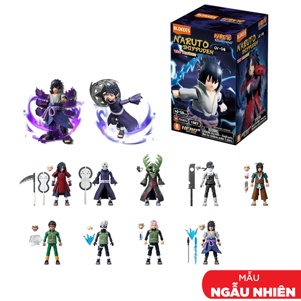 Blindbox Đồ Chơi Lắp Ráp Mô Hình Naruto - Shippuden Figures GV04 - War Begins - Blokees EN11