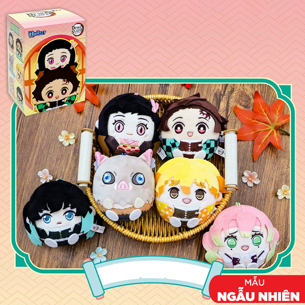 Blindbox Móc Treo Thú Bông Demon Slayer - Bun Doll Blind Box - Nullset ND10