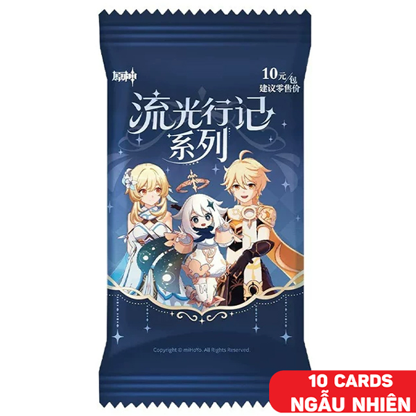 Card Bo Góc Genshin Impact - Luminescent Travelogue Series - Issue 1 - miHoYo NE01