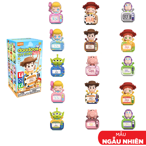 Blindbox Đồ Chơi Lắp Ráp Mô Hình Toy Story - Daadoos - Fun 01 - Playful Theater - ER02 - Blokees 75914