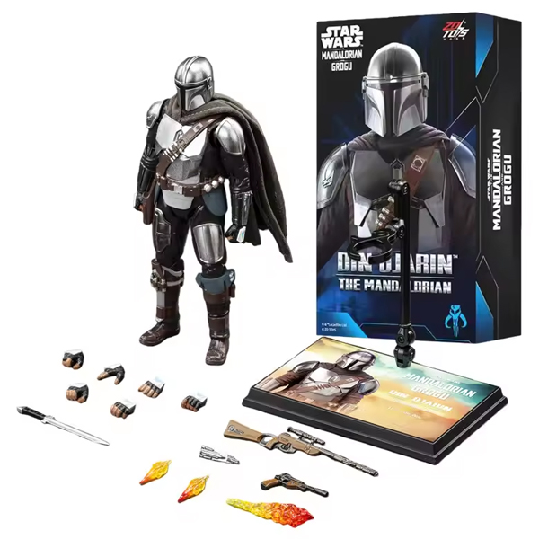 Blindbox Đồ Chơi Mô Hình Star Wars - Action Figures - Mandalorian - ZD Toys ZW10