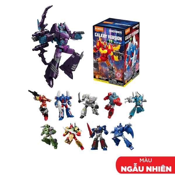 Blindbox Đồ Chơi Lắp Ráp Mô Hình Transformers - Galaxy Version GV11 - The Lost Light - Blokees  ET69