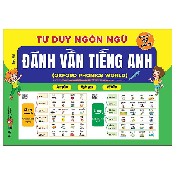 Sách Tư Duy Ngôn Ngữ - Đánh Vần Tiếng Anh - Oxford Phonics World - Ngọc Mai