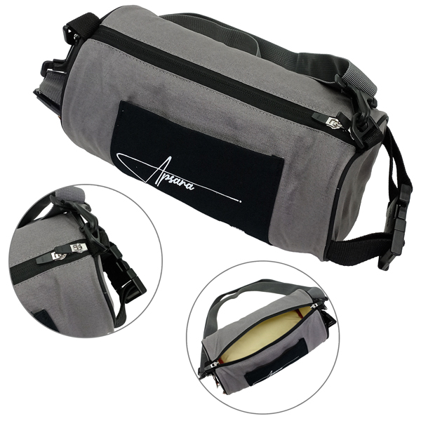 Túi Trống Vải Canvas Cao Cấp - Apsara CV05-N2 - Màu Xám Nhạt