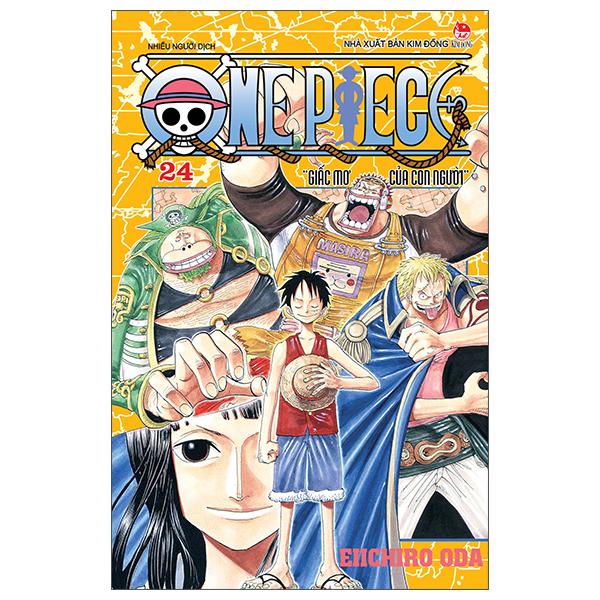 Truyện Tranh One Piece - Tập 24 - Giấc Mơ Của Con Người - Bản Bìa Áo (T - T. Pirogenko