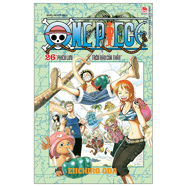 One Piece - Tập 26 - Phiêu Lưu Trên Đảo Của Thần - Bản Bìa Áo (Tái Bản 2025)