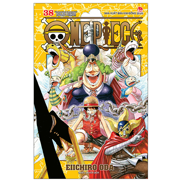 One Piece - Tập 38 - Rocket Man!! - Bản Bìa Áo (Tái Bản 2025)