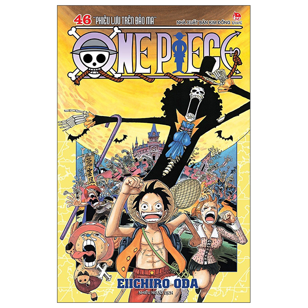 Truyện Tranh One Piece - Tập 46 - Phiêu Lưu Trên Đảo Ma - Bản Bìa Áo (Tá - Kim Gwangil