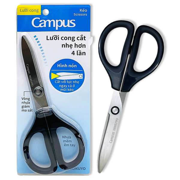 Kéo Lưỡi Cong - Campus SC-65C-D