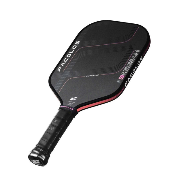 Vợt Pickleball Pro Hybrid E Collection 16mm - Facolos - Màu Hồng
