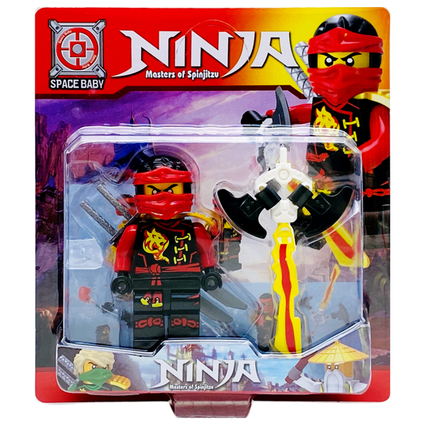 Đồ Chơi Lắp Ráp Mô Hình Nhân Vật Ninja - Xuja 2016-77