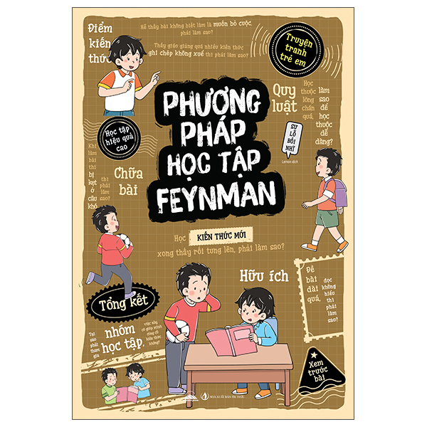 Sách Truyện Tranh Trẻ Em - Phương Pháp Học Tập Feynman - Sư Lỗ Bối Nhĩ